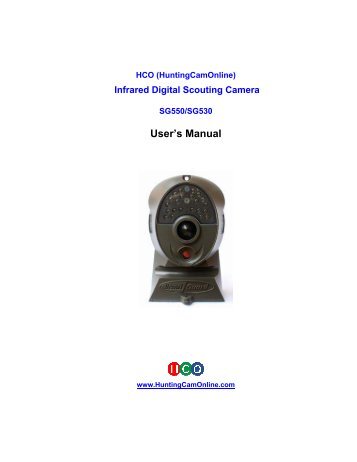 User's Manual - Trail Camera