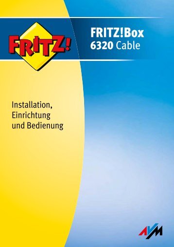 Installationsanleitung FRITZ!Box 6320 (PDF) - Unitymedia