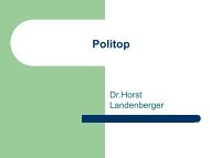 Politop - detaillierte Anwendungsbeschreibung von Dr. Horst ...