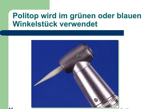 Politop - detaillierte Anwendungsbeschreibung von Dr. Horst ...