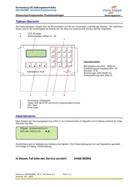 NH UG NOVASONIC MC 8 27032010