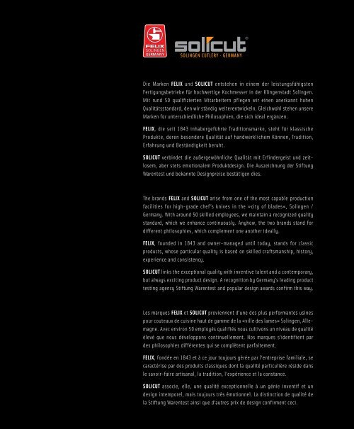 first class - Solicut