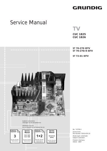 Service Manual TV