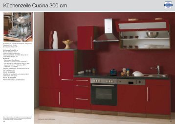Küchenzeile Cucina 300 cm - Mebasa