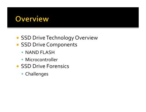 Challenges of SSD Forensic Analysis - Digital Assembly