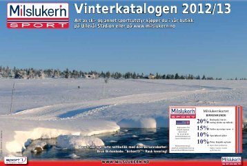 Vinterkatalogen 2012/13 - Milslukern