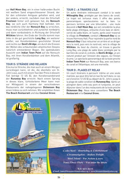 ANTIGUA - Brochures tourisme