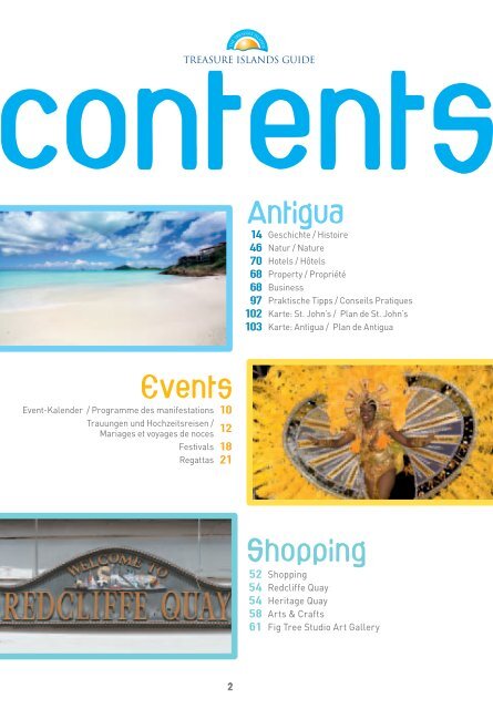 ANTIGUA - Brochures tourisme