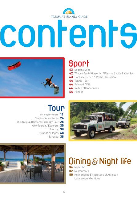 ANTIGUA - Brochures tourisme