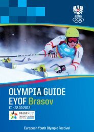 OLYMPIA GUIDE EYOF Brasov - ÖOC