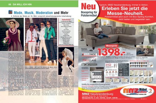 Sonntags-Shopping - Nordkurier