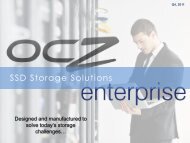 SSD Storage Solutions - INCOM Storage GmbH