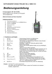 Bedienungsanleitung, Deutsch - Omnirep GmbH