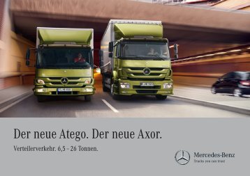 Der neue Atego. Der neue Axor. (7198 KB - Mercedes-Benz