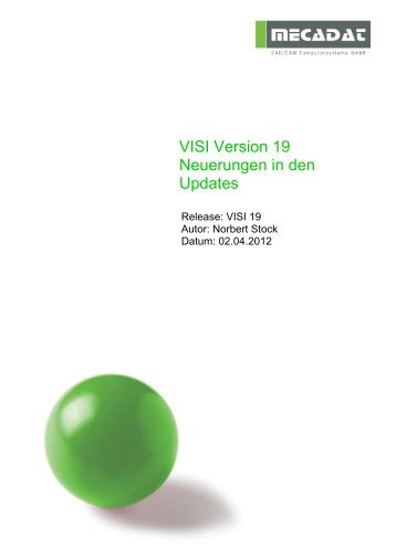 VISI19_0_0212 _Release_Notes.pdf - Mecadat CAD/CAM ...