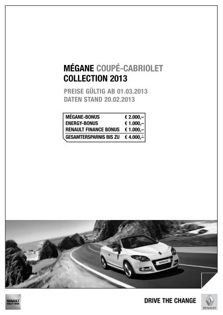 Pdf Preisliste Renault