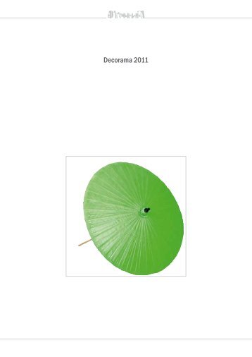 Decorama 2011 - DECORAMA GmbH . Design . Produktion . Vertrieb