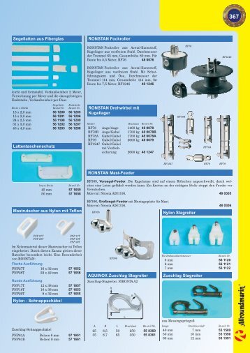 RONSTAN Fockroller RONSTAN Drehwirbel mit ... - Webnode