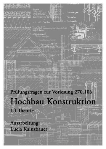 Theorie - Fachschaft Architektur