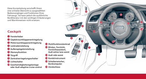 Kurzanleitung Audi A4 Avant - PDF