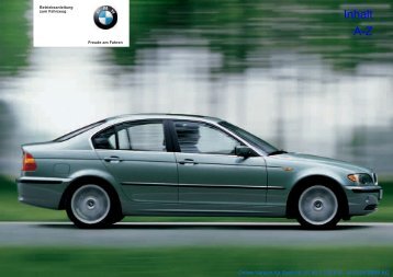 Online Version für Sach-Nr. 01 40 0 158 016 - © 03 ... - BMWPeople.ru