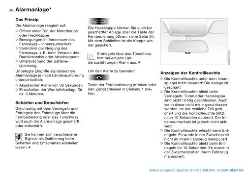 Online Version für Sach-Nr. 01 40 0 158 016 - © 03 ... - BMWPeople.ru