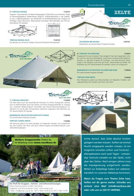 Gruppenkatalog 2011/2012 - Rüsthaus