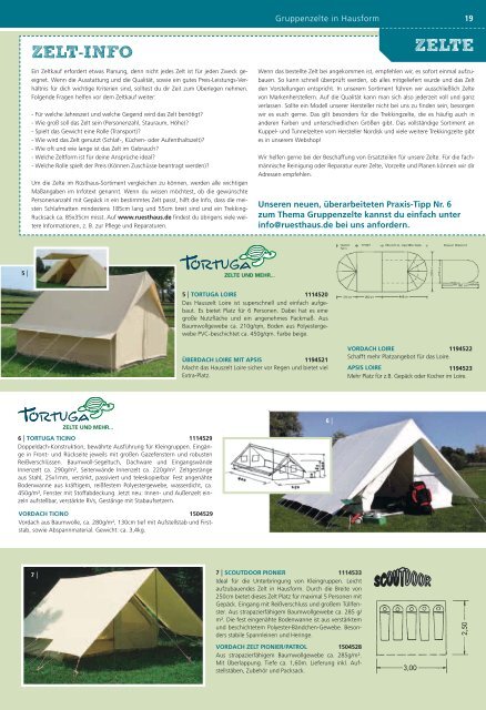 Gruppenkatalog 2011/2012 - Rüsthaus