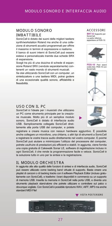 27 IL MODULO ORChESTRA MODULO SONORO ... - Scavino