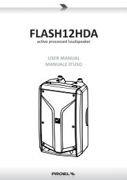 FLASH12HDA - Proel