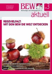 Mit deM BeW die Welt entdecken - Betreuungs- und Erholungswerk ...