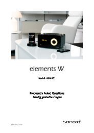 FAQ_elements W - Sonoro