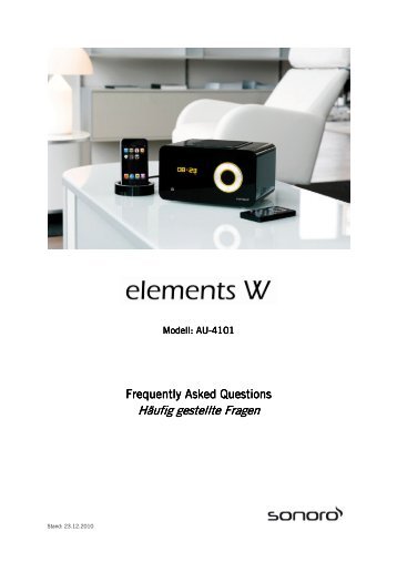 FAQ_elements W - Sonoro