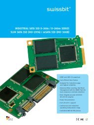 (mO-297A) / mSATA SSD - Swissbit