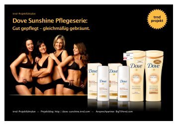 Dove Sunshine Pflegeserie: - trndload