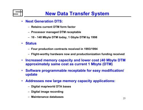 Airborne Applications of Solid State Recorders An Overview - THIC