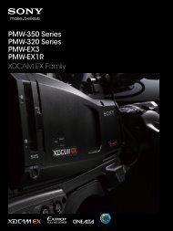 Brochure - Sony Professional Solutions Asia Pacific