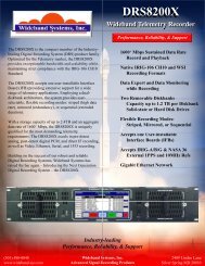 DRS8200X DSV1 - Wideband Systems, Inc.