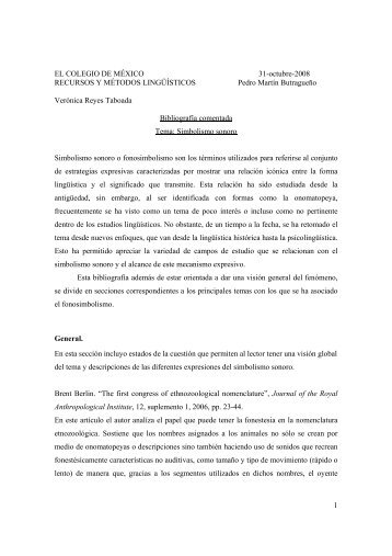 Simbolismo sonoro.pdf - El Colegio de México
