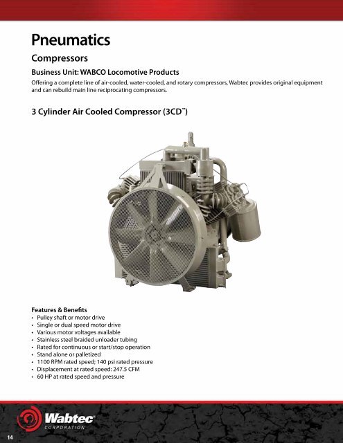 Locomotive Product Catalog - Wabtec