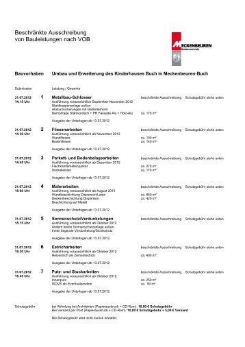 Umbau und Erweiterung des Kinderhauses Buch in Meckenbeuren