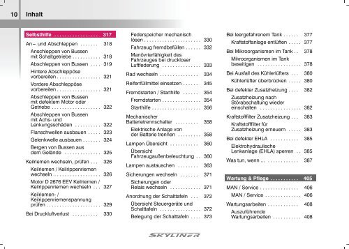 Betriebsanleitung für Reisebusse - Tekom