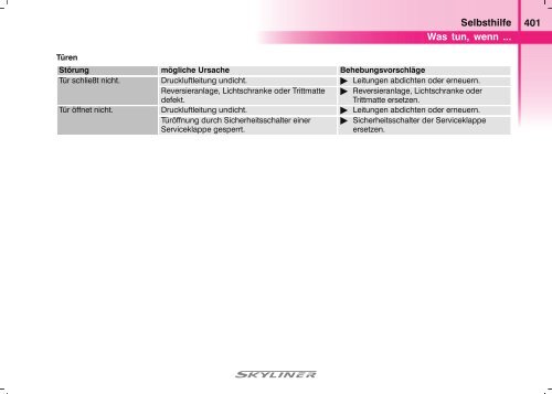 Betriebsanleitung für Reisebusse - Tekom