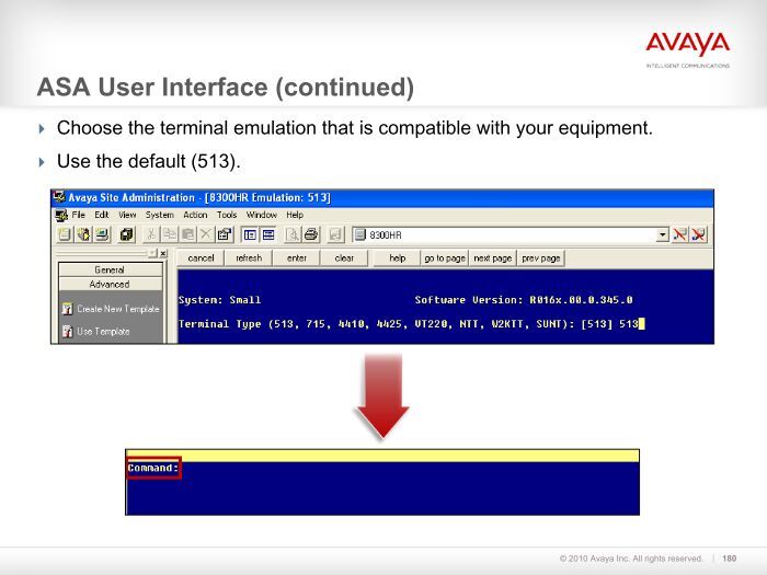 ASA User Interface (conti