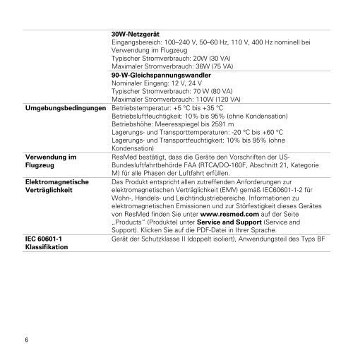 S9 AutoSet CS Information Guide - CPAP-Shop.de