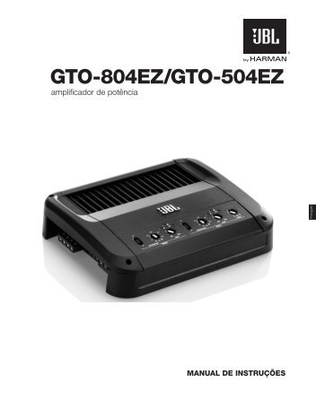 GTO-804EZ/GTO-504EZ - JBL