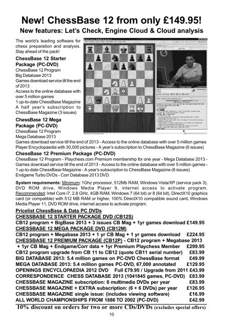 pdf catalogue - Chess Direct Ltd