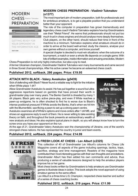 pdf catalogue - Chess Direct Ltd