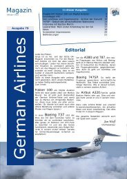 Magazin - German Airlines VA