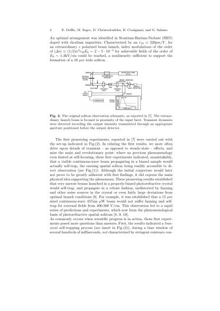 Photorefractive Solitons (Chapter in Springer book ... - Tripod